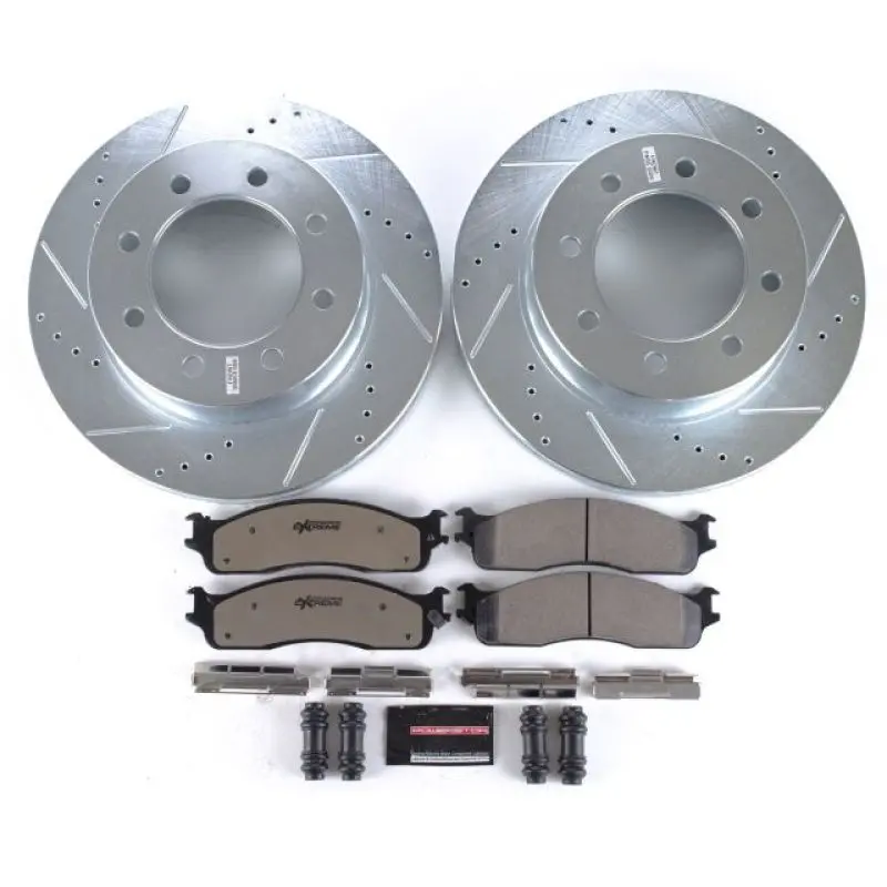 Power Stop 03-08 Dodge Ram 3500 Front Z36 Truck & Tow Brake Kit 1