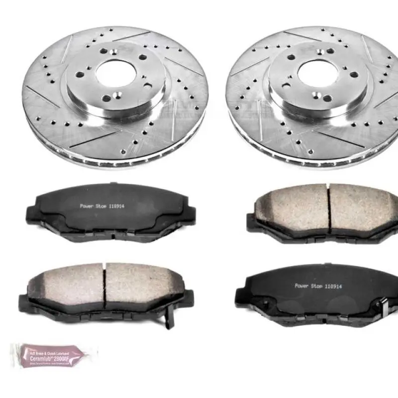 Power Stop 03-08 Honda Pilot Front Z36 Truck & Tow Brake Kit 1