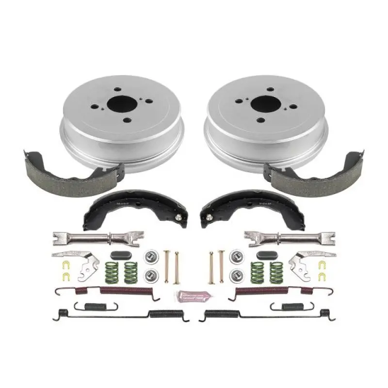 Power Stop 03-08 Pontiac Vibe Rear Autospecialty Drum Kit 1