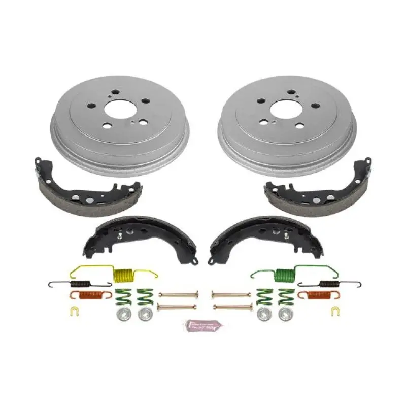 Power Stop 03-08 Toyota Corolla Rear Autospecialty Drum Kit 1