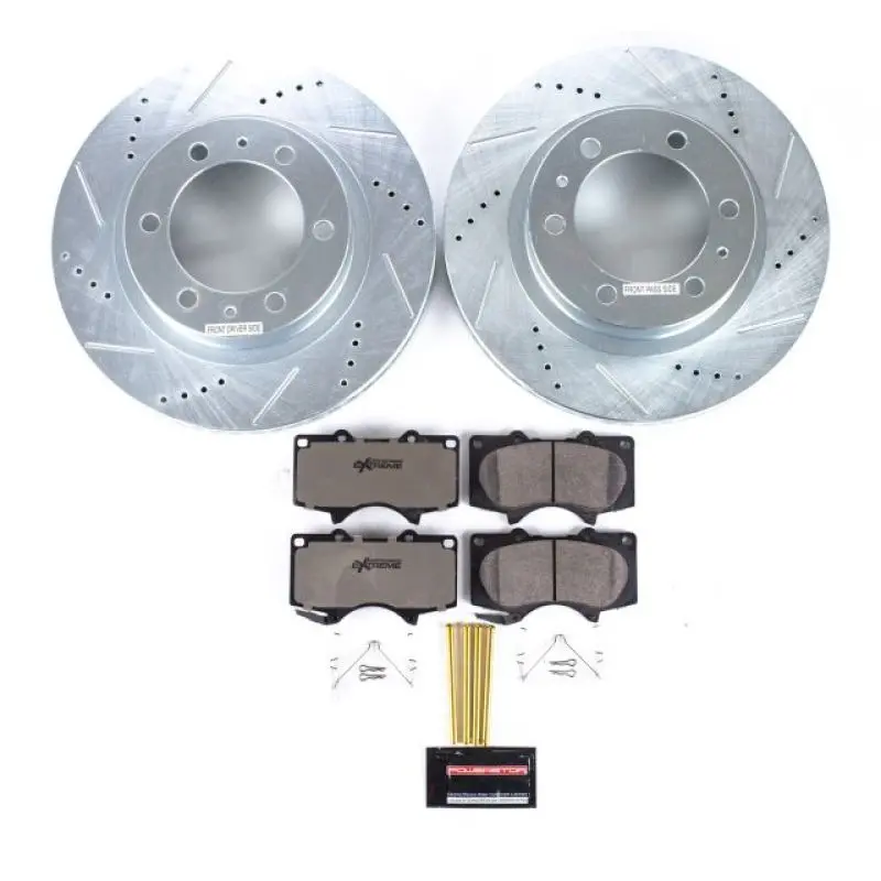 Power Stop 03-09 Toyota 4Runner Front Z36 Truck & Tow Brake Kit 1