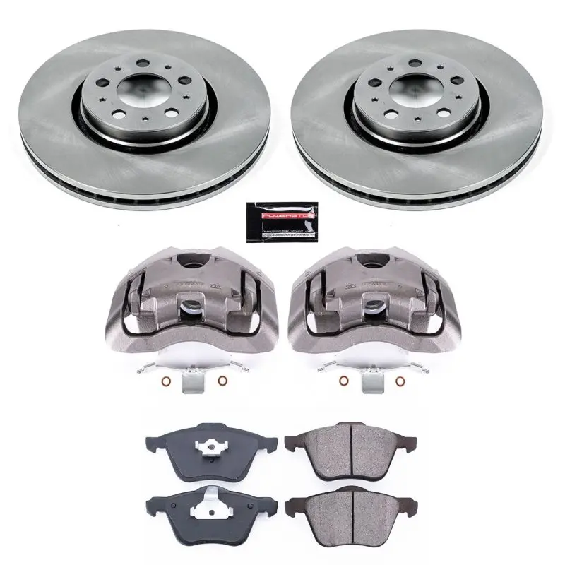 Power Stop 03-14 Volvo Xc90 Front Autospecialty Kit W/Cals 1