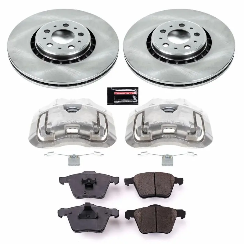 Power Stop 03-14 Volvo Xc90 Front Autospecialty Kit W/Cals 1