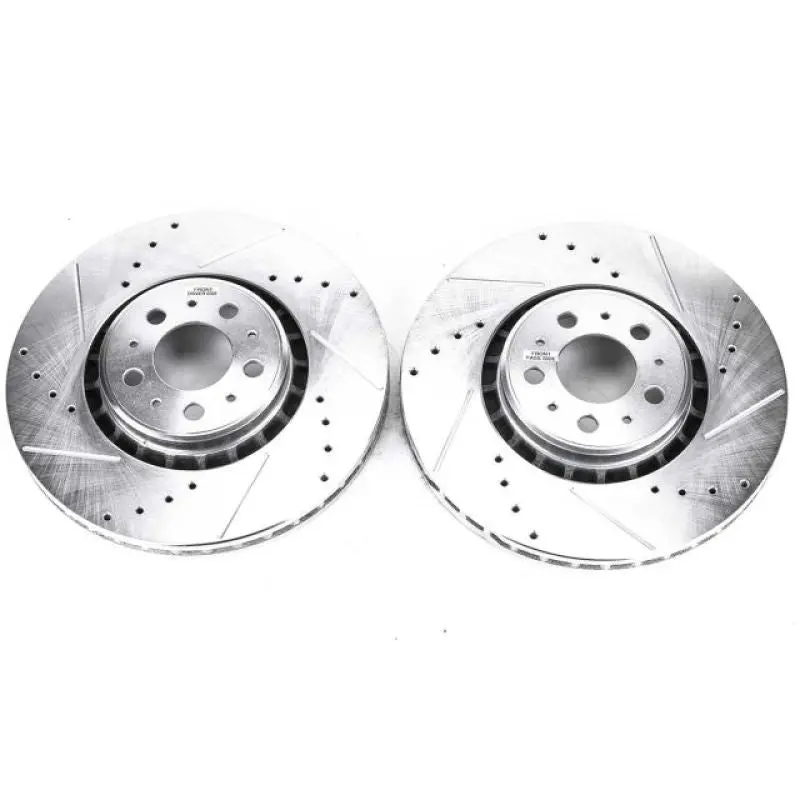 Power Stop 03-14 Volvo Xc90 Front Evolution Drilled & Slotted Rotors - Pair 1