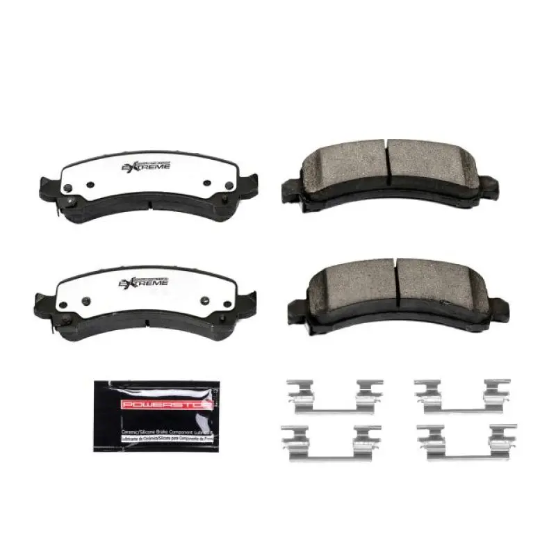 Power Stop 03-19 Chevrolet Express 2500 Rear Z36 Truck & Tow Brake Pads W/Hardware 1