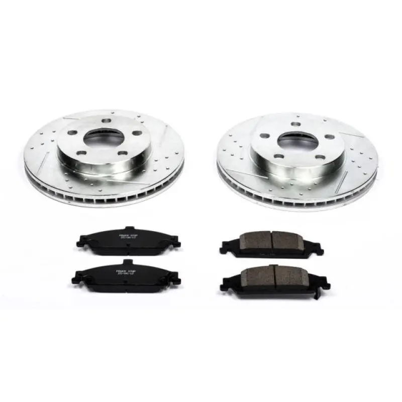 Power Stop 04-05 Chevrolet Classic Front Z23 Evolution Sport Brake Kit 1