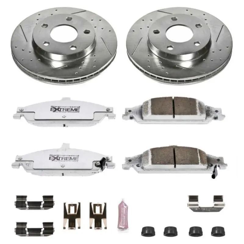 Power Stop 04-05 Chevrolet Classic Front Z26 Street Warrior Brake Kit 1