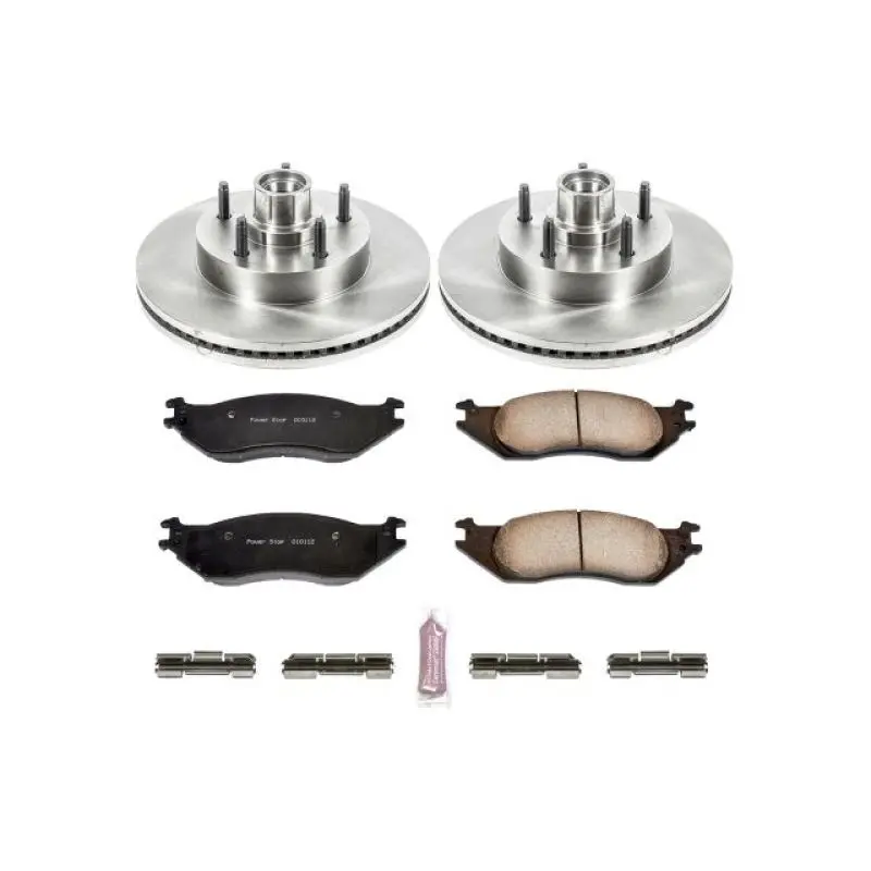 Power Stop 04-05 Ford E-150 Club Wagon Front Autospecialty Brake Kit 1