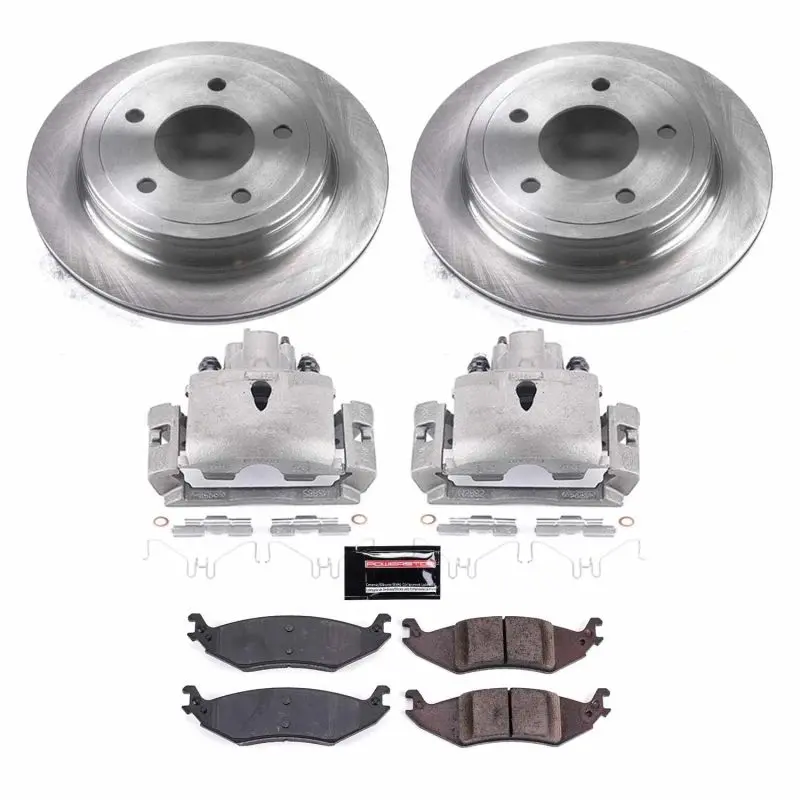 Power Stop 04-05 Ford E-150 Club Wagon Rear Autospecialty Kit W/Cals 1