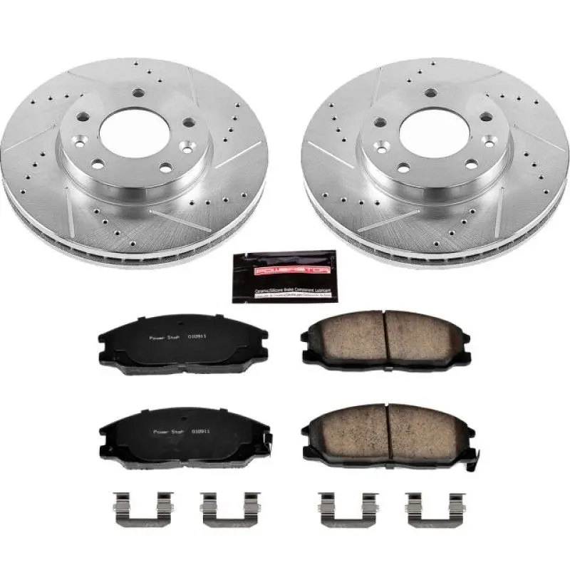 Power Stop 04-05 Kia Sedona Front Z23 Evolution Sport Brake Kit 1