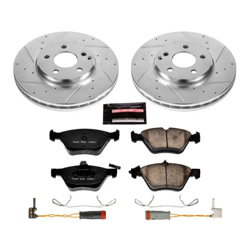 Power Stop 04-05 Mercedes-Benz E320 Front Z23 Evolution Sport Brake Kit 1