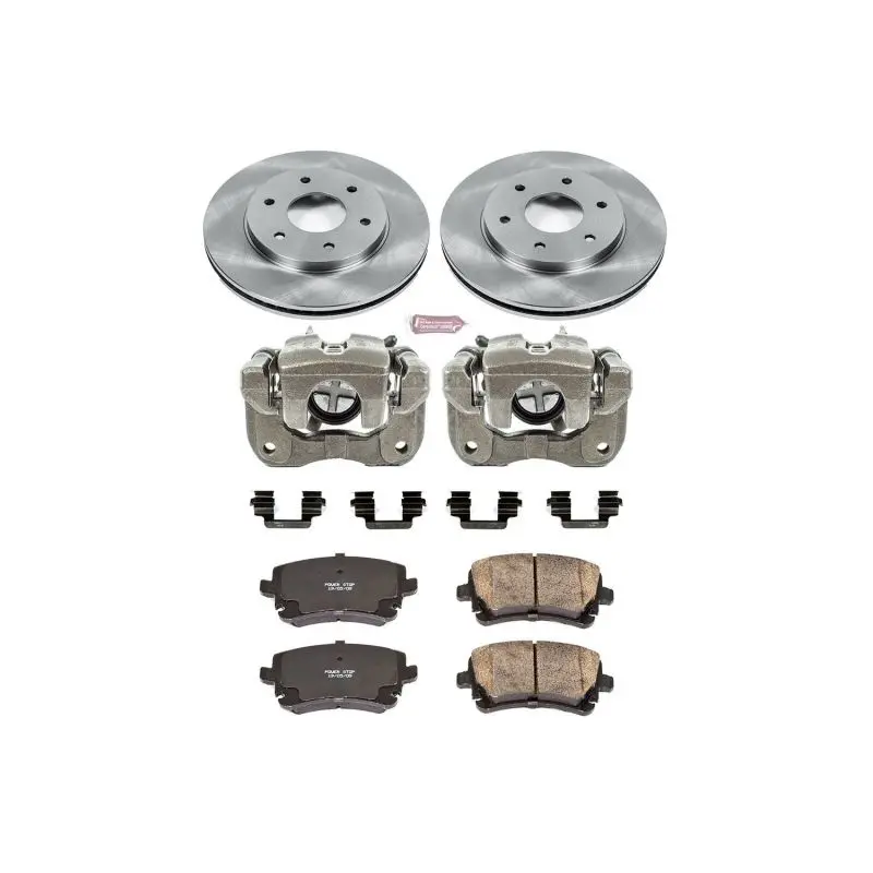 Power Stop 04-05 Nissan Titan Front Autospecialty Kit W/Cals 1