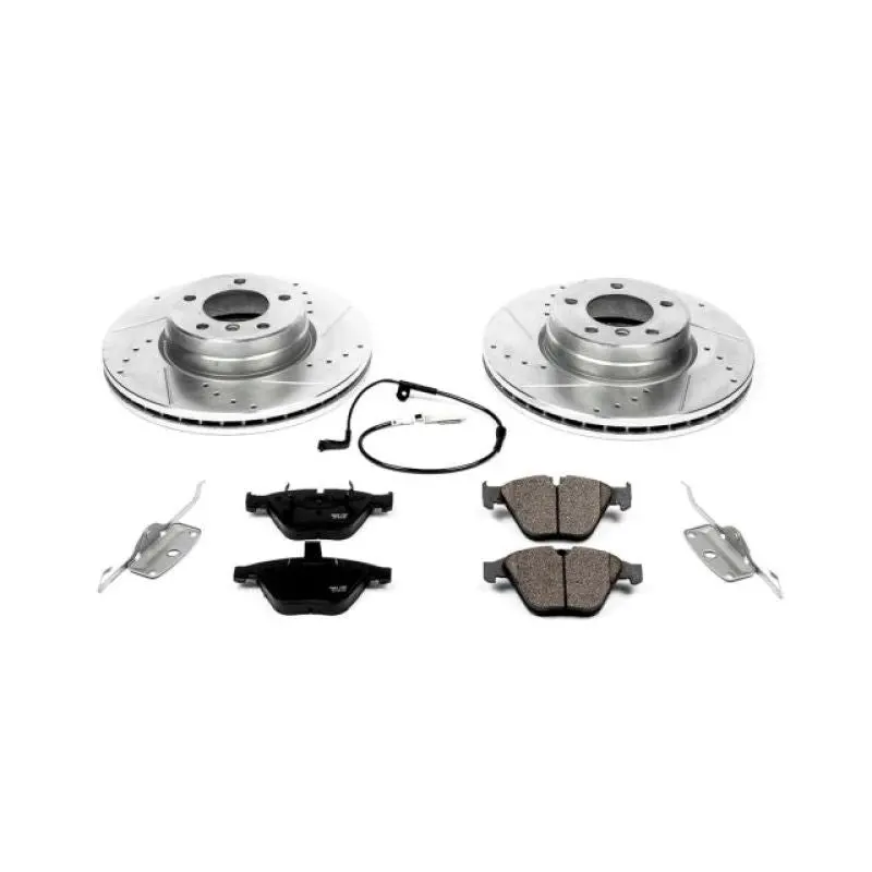 Power Stop 04-06 Bmw 525I Front Z23 Evolution Sport Brake Kit 1