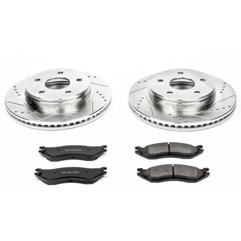 Power Stop 04-06 Dodge Durango Front Z23 Evolution Sport Brake Kit 1