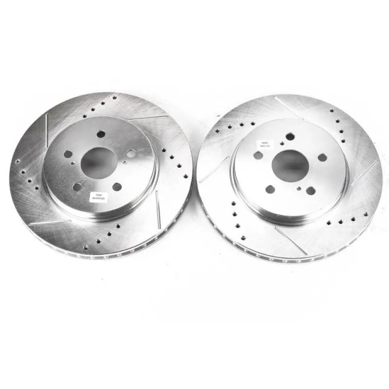 Power Stop 04-06 Lexus Rx330 Front Evolution Drilled & Slotted Rotors - Pair 1