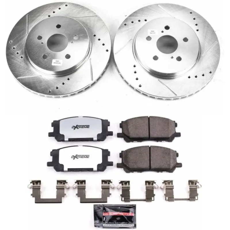 Power Stop 04-06 Lexus Rx330 Front Z36 Truck & Tow Brake Kit 1