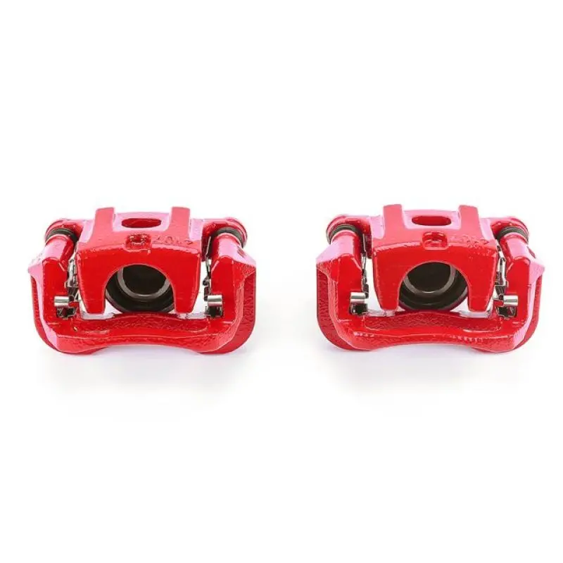 Power Stop 04-06 Lexus Rx330 Rear Red Calipers W/Brackets - Pair 1