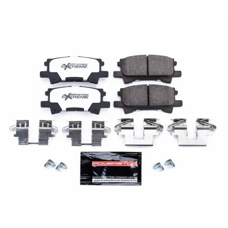 Power Stop 04-06 Lexus Rx330 Rear Z36 Truck & Tow Brake Pads W/Hardware 1