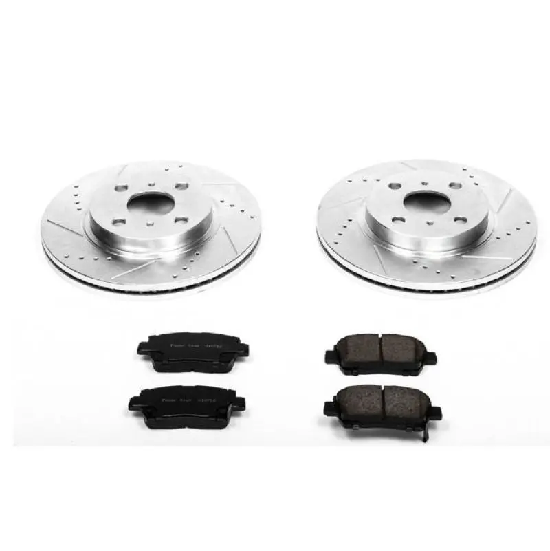 Power Stop 04-06 Scion Xa Front Z23 Evolution Sport Brake Kit 1