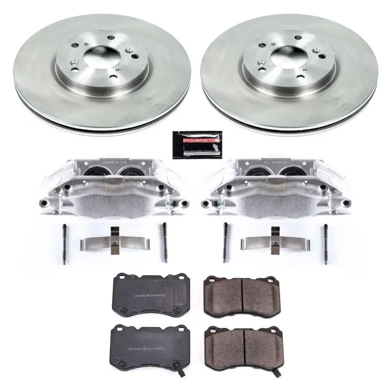 Power Stop 04-08 Acura Tl Front Autospecialty Kit W/Cals 1