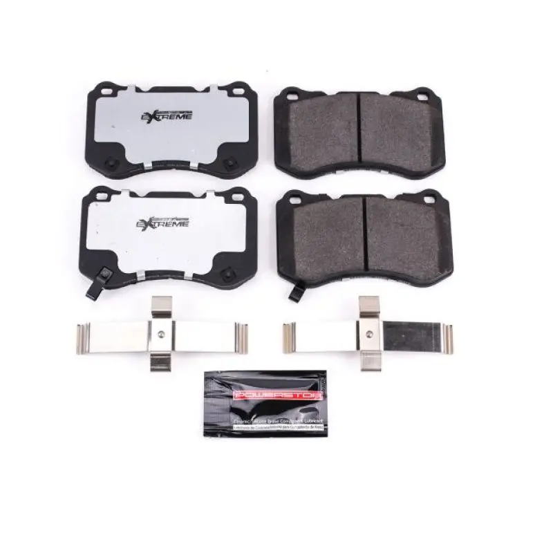 Power Stop 04-08 Acura Tl Front Z26 Extreme Street Brake Pads W/Hardware 1