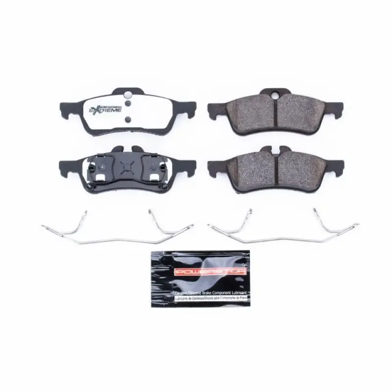Power Stop 04-08 Mini Cooper Rear Z26 Extreme Street Brake Pads W/Hardware 1