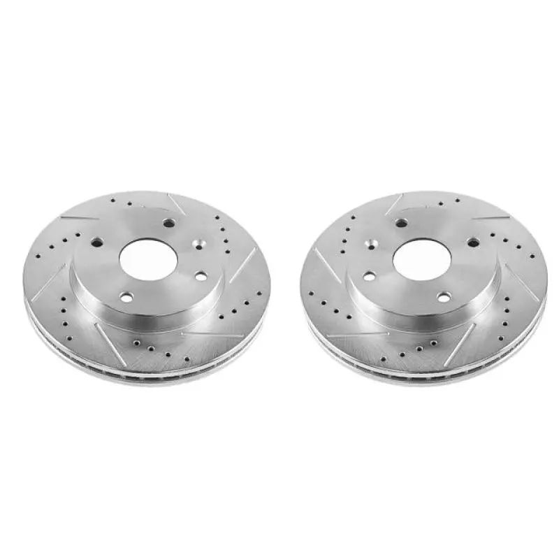 Power Stop 04-08 Suzuki Forenza Front Evolution Drilled & Slotted Rotors - Pair 1