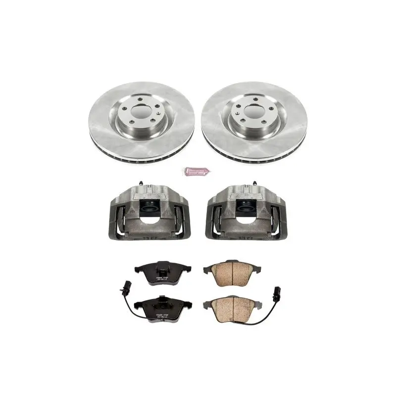 Power Stop 04-09 Audi S4 Front Autospecialty Kit W/Cals 1