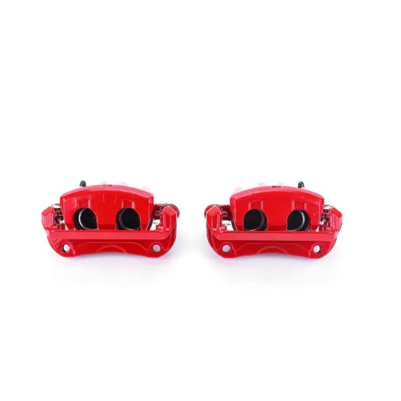 Power Stop 04-09 Nissan Quest Front Red Calipers W/Brackets - Pair 1