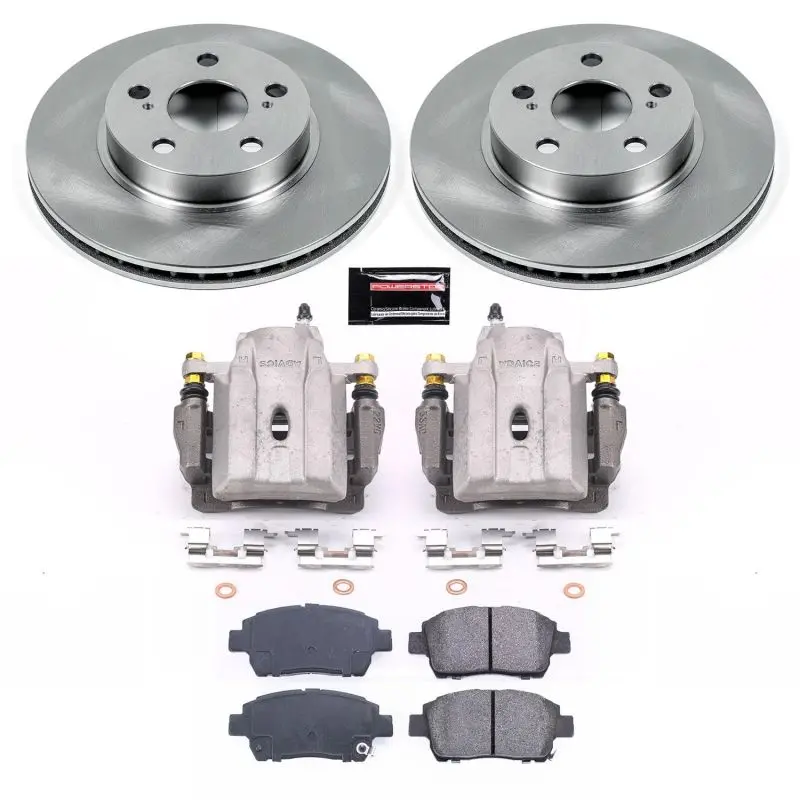 Power Stop 04-09 Toyota Prius Front Autospecialty Brake Kit W/Calipers 1