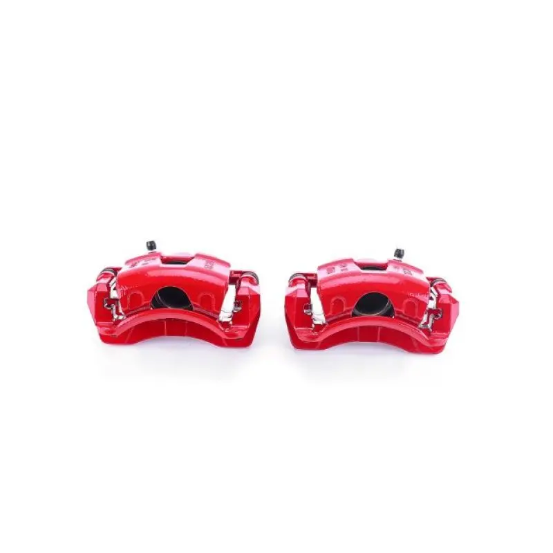 Power Stop 04-11 Chevrolet Aveo Front Red Calipers W/Brackets - Pair 1