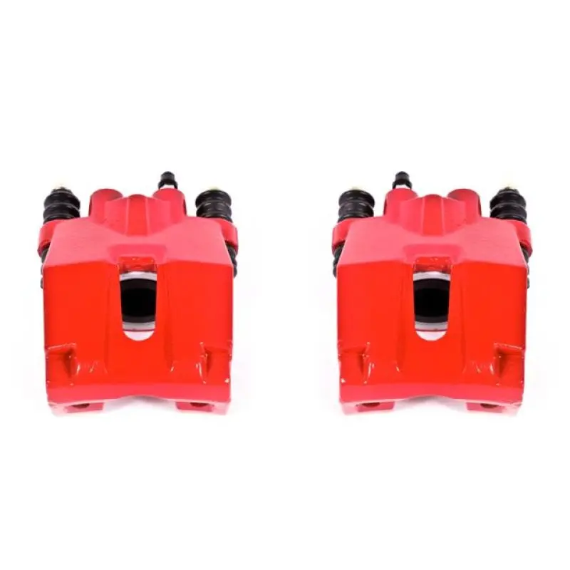 Power Stop 04-11 Ford F-150 Rear Red Calipers W/O Brackets - Pair 1