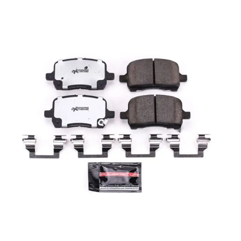 Power Stop 05-06 Chevrolet Cobalt Front Z26 Extreme Street Brake Pads W/Hardware 1