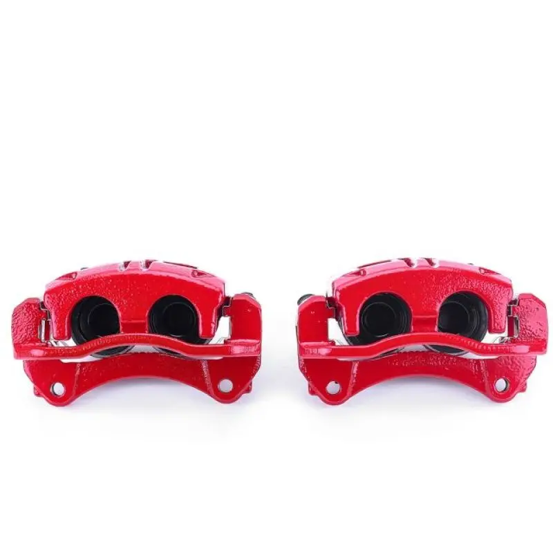 Power Stop 05-06 Chevrolet Equinox Front Red Calipers W/Brackets - Pair 1
