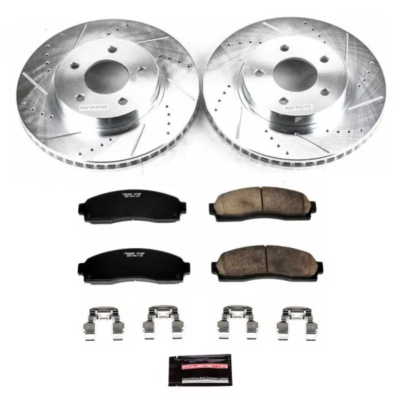 Power Stop 05-06 Chevrolet Equinox Front Z23 Evolution Sport Brake Kit 1