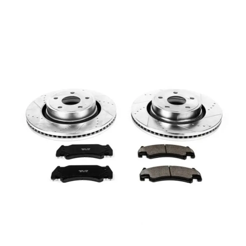 Power Stop 05-06 Dodge Ram 1500 Front Z23 Evolution Brake Kit 1