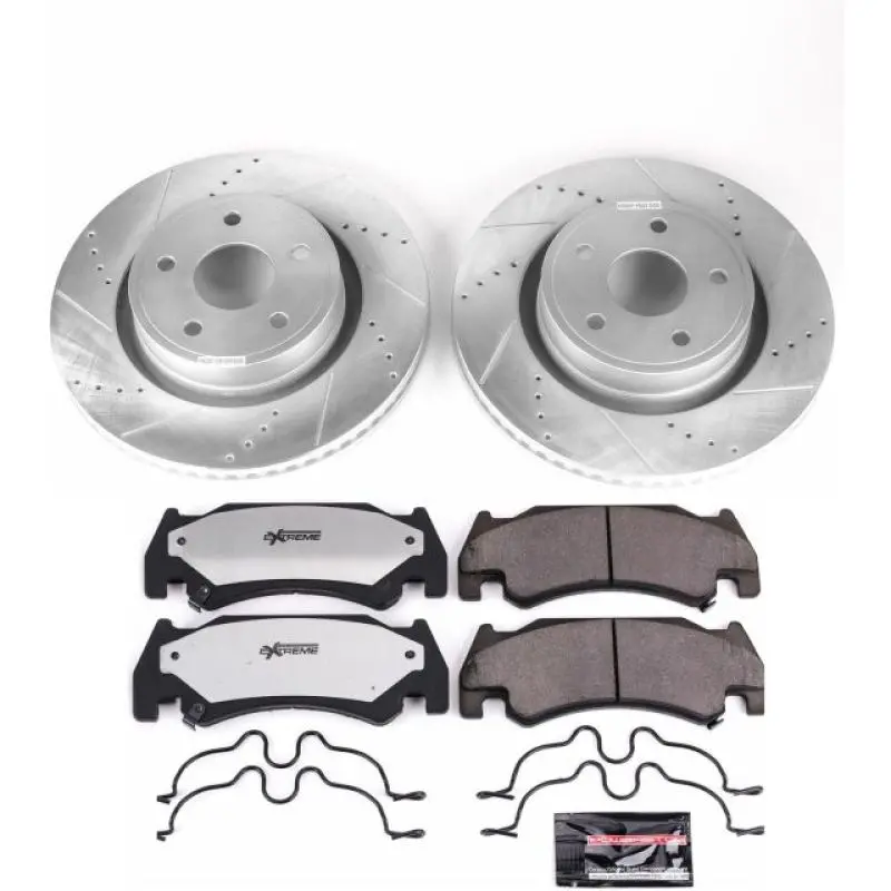 Power Stop 05-06 Dodge Ram 1500 Front Z36 Truck & Tow Brake Kit 1