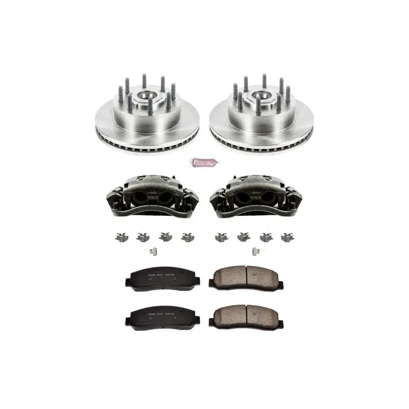 Power Stop 05-07 Ford F-350 Super Duty Front Autospecialty Kit W/Cals 1