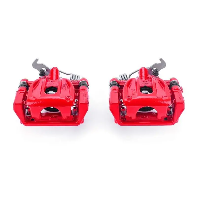 Power Stop 05-07 Ford Five Hundred Rear Red Calipers W/Brackets - Pair 1