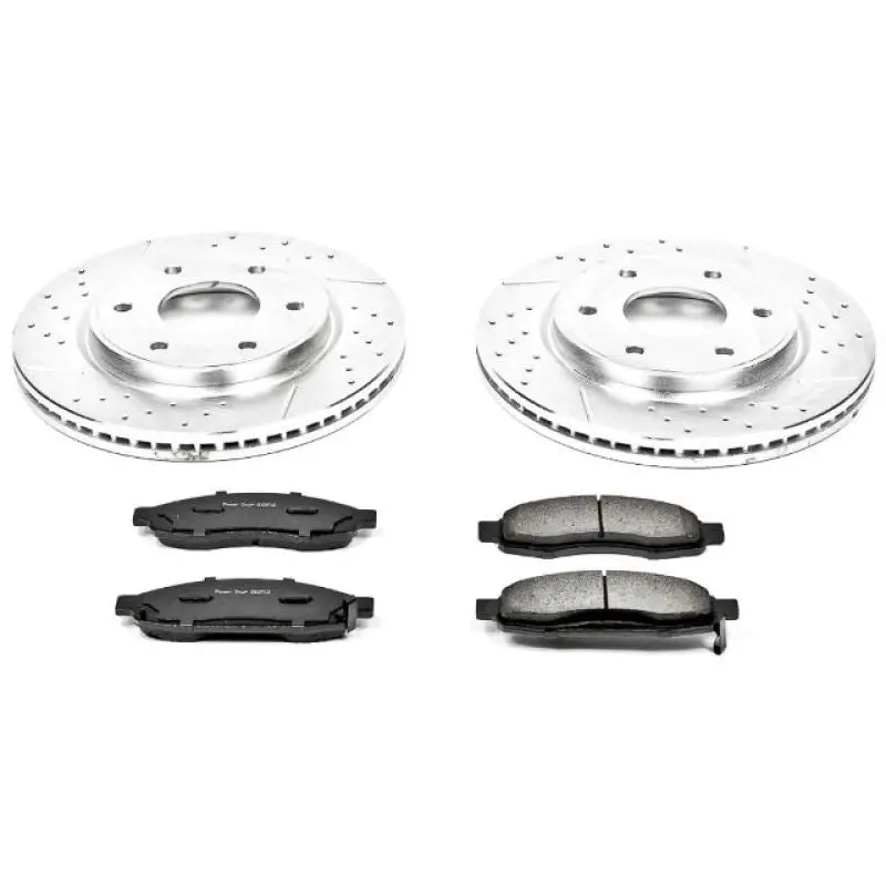 Power Stop 05-07 Infiniti Qx56 Front Z23 Evolution Sport Brake Kit 1