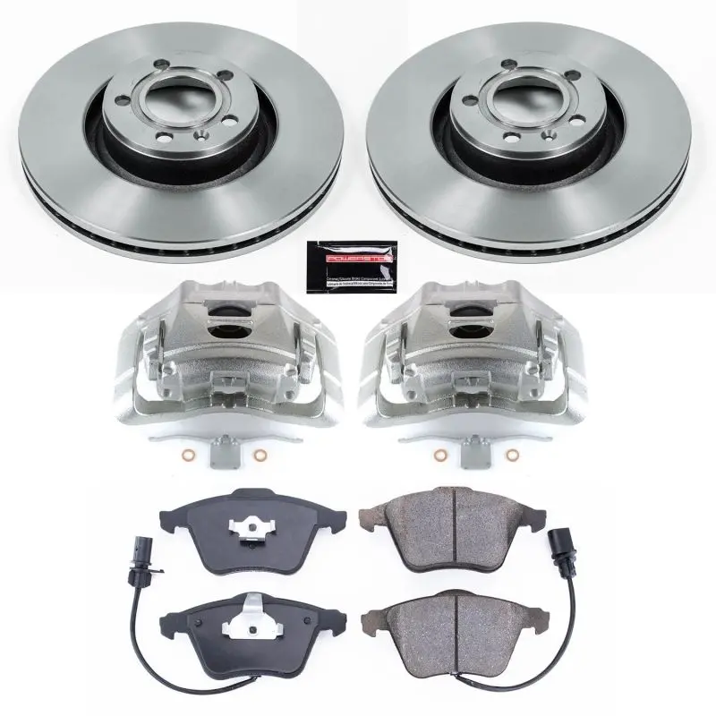 Power Stop 05-08 Audi A6 Quattro Front Autospecialty Kit W/Cals 1