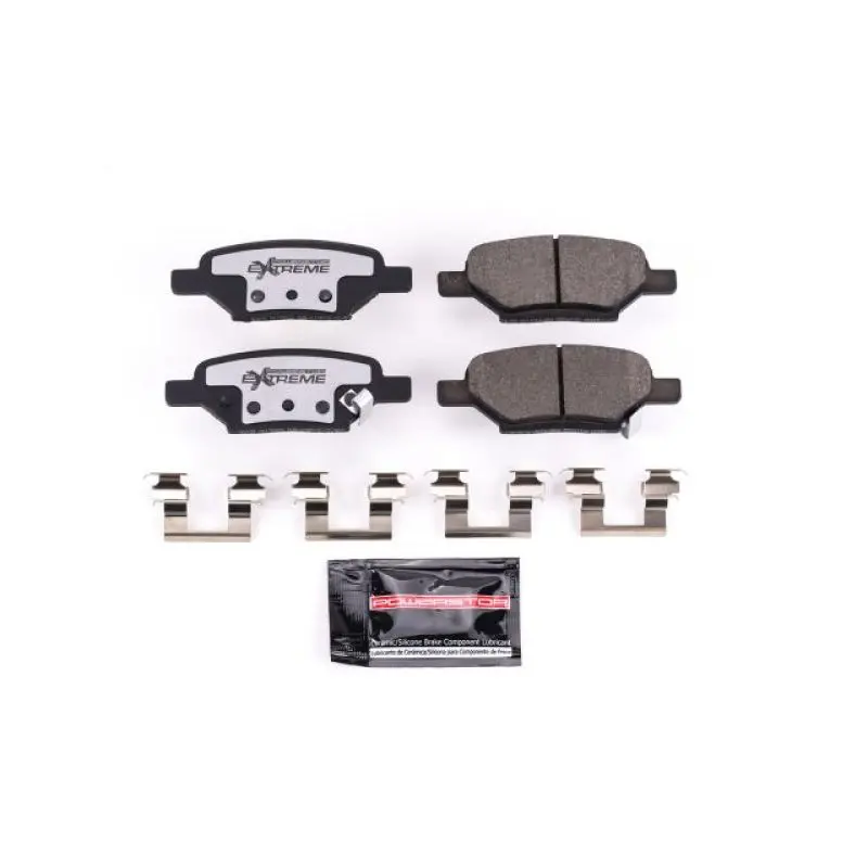 Power Stop 05-08 Chevrolet Cobalt Rear Z26 Extreme Street Brake Pads W/Hardware 1