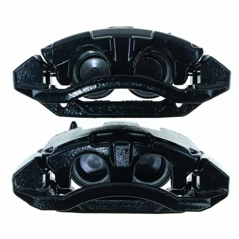 Power Stop 05-08 Dodge Dakota Front Black Caliper - Pair W/Bracket 1