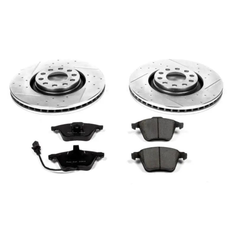 Power Stop 05-09 Audi A4 Front Z23 Evolution Sport Brake Kit 1