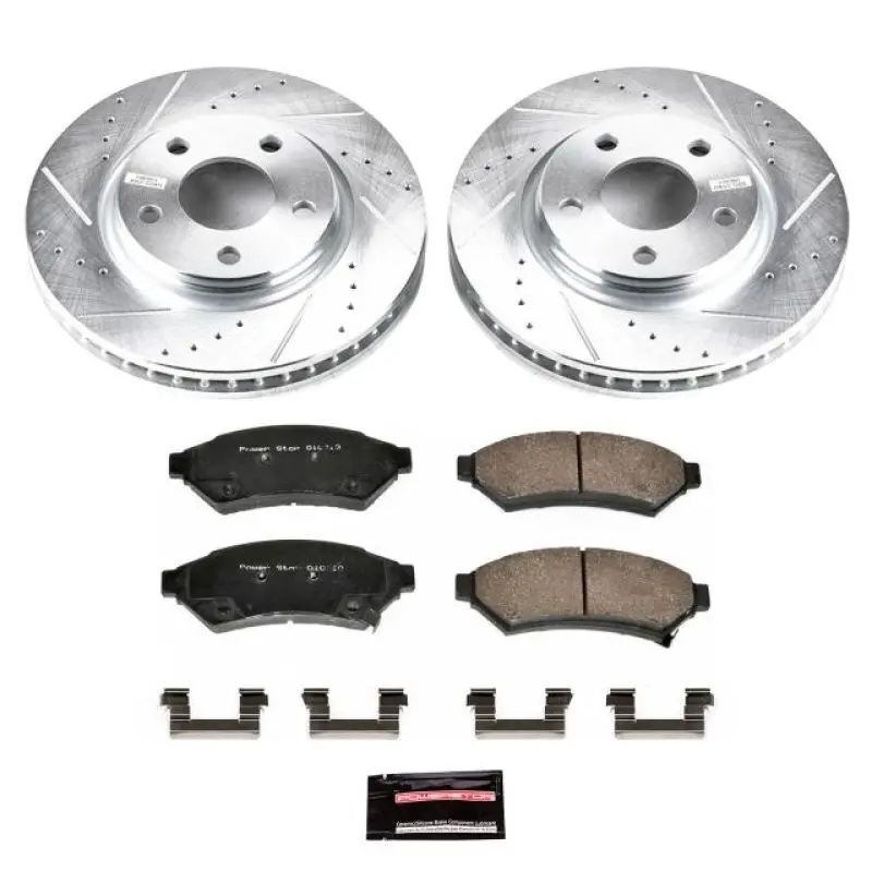 Power Stop 05-09 Buick Allure Front Z23 Evolution Sport Brake Kit 1