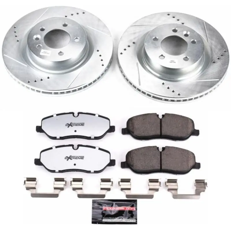 Power Stop 05-09 Land Rover Lr3 Front Z36 Truck & Tow Brake Kit 1