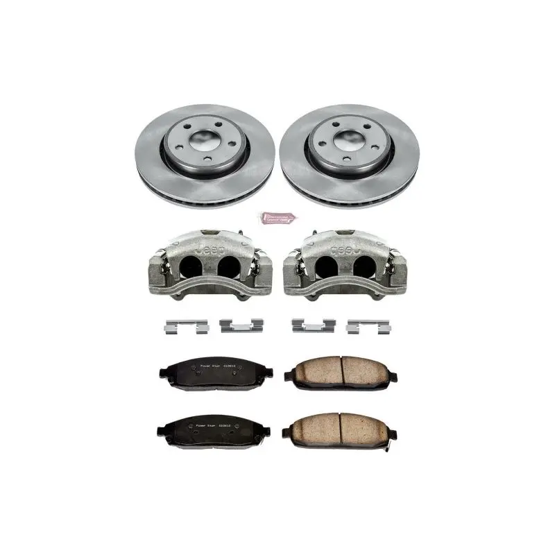 Power Stop 05-10 Jeep Grand Cherokee Front Autospecialty Kit W/Cals 1