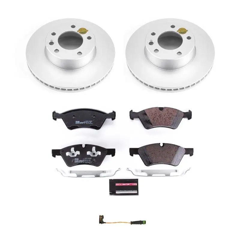 Power Stop 05-10 Mercedes-Benz G55 Amg Front Euro-Stop Brake Kit 1
