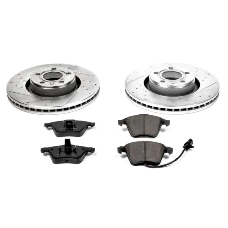 Power Stop 05-11 Audi A6 Front Z23 Evolution Sport Brake Kit 1