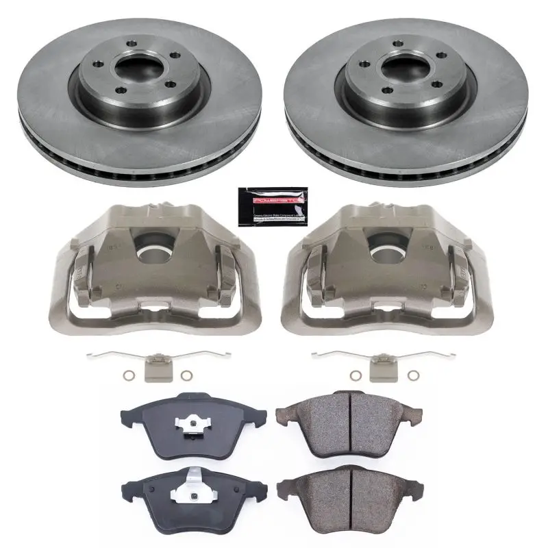 Power Stop 05-11 Volvo V50 Front Autospecialty Kit W/Cals 1